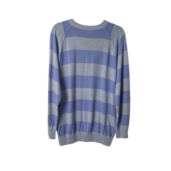 Riccardo Piacenza 100% Pure Cashmere Striped Sweater - Picture 2 of 5